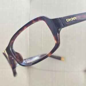 Vintage Eyeglasses Frame Dark Brown DY4003 Wrap Shape Glasses 61[]16 120